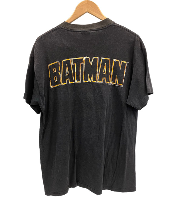 ヴィンテージ vintage 80's 80年代 Spring Ford BATMAN バットマン DCコミックス オフィシャル 映画 プロモーション ムービーT XL Tシャツ ブラック LLサイズ 101MT-4816
