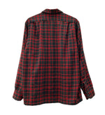 ペンドルトン PENDLETON 50's 50年代 Vintage ヴィンテージ ボードシャツ 開襟 オープンカラー ウールシャツ 赤 緑 黒 長袖シャツ チェック マルチカラー Mサイズ 104MT-1308