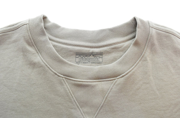 パタゴニア PATAGONIA 25SS スウェット 前V ガゼット ORGANIC COTTON 22765SP25 スウェット ベージュ LLサイズ 103MT-3408