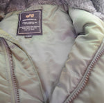 アルファインダストリーズ ALPHA INDUSTRIES N-3B FLIGHT JACKET フライト ジャケット 1615-573-8335 ジャケット グリーン LLサイズ 103MT-3316