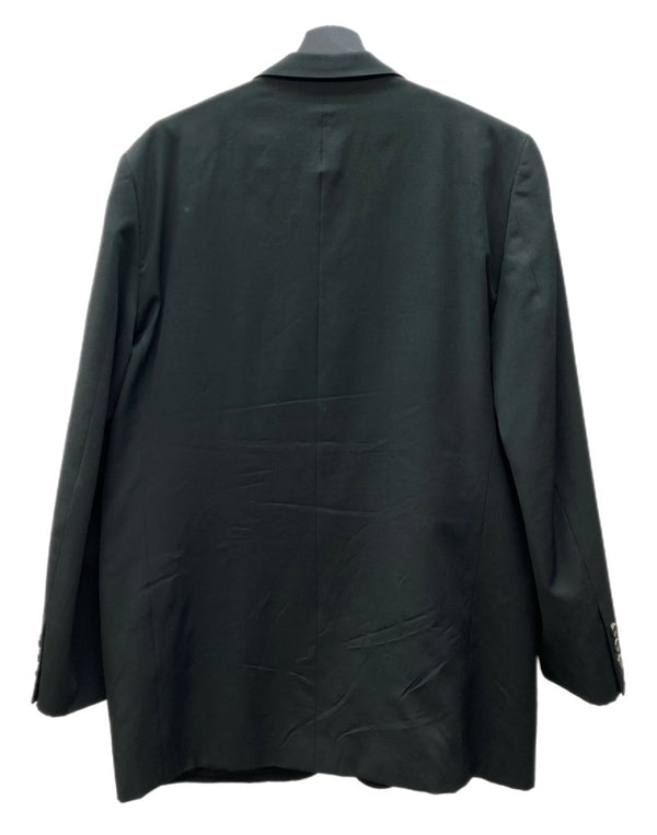 コムデギャルソン COMME des GARCONS HOMME TAILORED JACKET テーラード ジャケット 田中オム スーツ ダークグリーン 緑 HJ-04030L ジャケット 無地 グリーン Mサイズ 104MT-2222