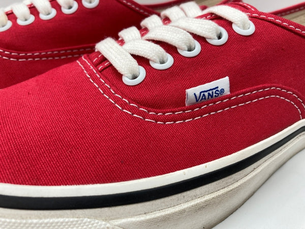 バンズ VANS ANAHEIM FACTORY Authentic 44 Dx オーセンティック アナハイム Racing スケボー シューズ 茶 VN0A38ENMR9 メンズ靴 スニーカー レッド 27cm 104S-1045
