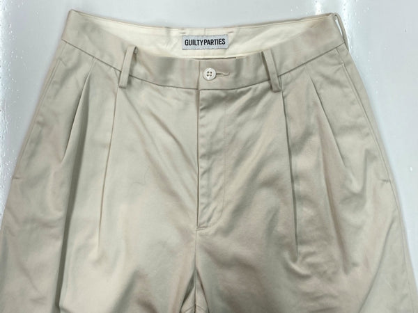 ワコマリア WACKO MARIA 24AW DOUBLE PLEATED CHINO TROUSERS ダブル