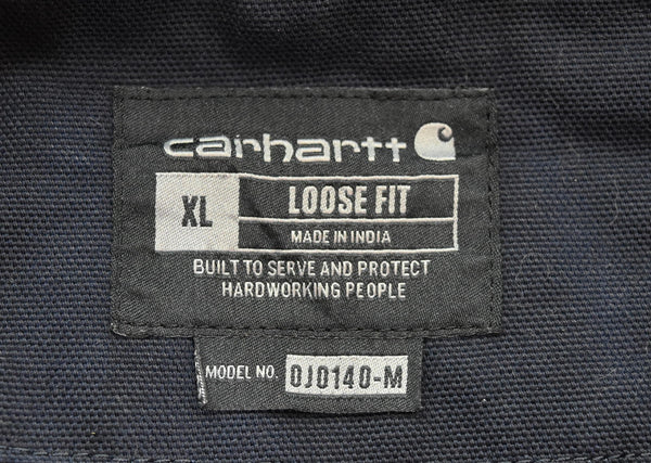 カーハート Carhartt Active Jacket アクティブジャケット ワークジャケット ダック地 キルティング 0J0140-M ジャケット ネイビー LLサイズ 103MT-3034