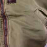 ヒューストン HOUSTON B-15B ジャケット グリーン 40サイズ 201MT-4209