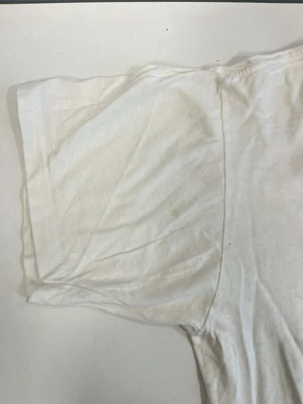 ヴィンテージ vintage BOB MARLEY ボブマーリー バックプリント 白 Tシャツ ホワイト Lサイズ 101MT-4788