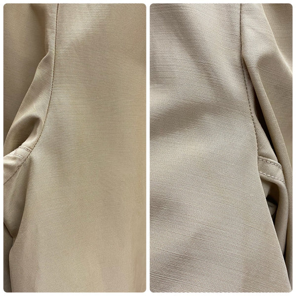 【曜日割引対象外】 ヴィンテージ vintage 40's コの字タロン スポーツジャケット テーラード ジャケット ベージュ 201MT-4723 VB