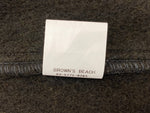 ブラウンズビーチ BROWN'S BEACH JACKET ビーチクロスベスト 三角タグ 刻印ボタン ゴマ塩 茶色 サイズ 38 ベスト 無地 ブラウン 104MT-1939