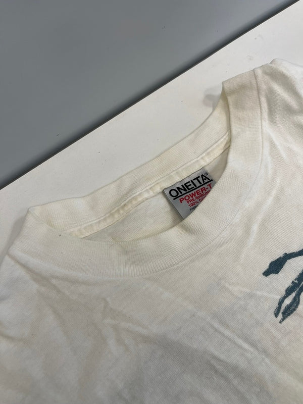 ヴィンテージ vintage BOB MARLEY ボブマーリー バックプリント 白 Tシャツ ホワイト Lサイズ 101MT-4788