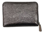 ラルフローレン RalphLauren ポロ POLO Metallics Leather Small Zip Casual Purses And Wallets メタリック レザー スモール ジップ ラウンドファスナー カード ケース Silver 銀 427714806001 財布・ケース クレジットカードケース ワンポイント シルバー 104W-23