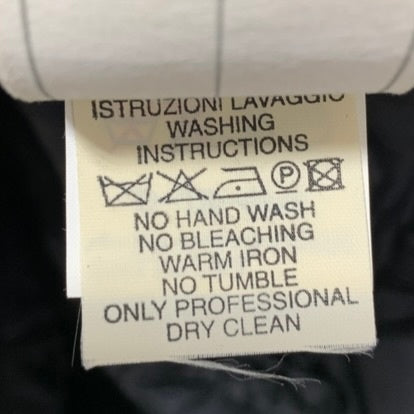 ジョルジオアルマーニ GIORGIO ARMANI フード付き フルジップコート ジャケット ブラック 201MT-4349