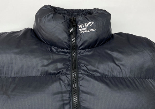 ダブルタップス WTAPS 22AW BIVOUAC RIPSTOP JACKET ビバーク リップストップ ジャケット 黒 222BRDT-JKM04 size_02 ジャケット ロゴ ブラック 104MT-2125