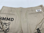 ヒューマンメイド HUMAN MADE MILITARY PRINT CHINO ミリタリー プリント チノ パンツ 薄茶 プリント チノパン ベージュ XLサイズ 104MB-301