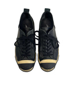 アンダーカバー UNDERCOVER JP型 トゥ ロゴ オール レザー ローカット UCP9F01 メンズ靴 スニーカー ブラック L 27.5cm 101sh-2035