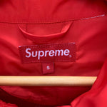 シュプリーム SUPREME Zip Logo Pullover Windbreaker ジャケット レッド Sサイズ 201MT-3417