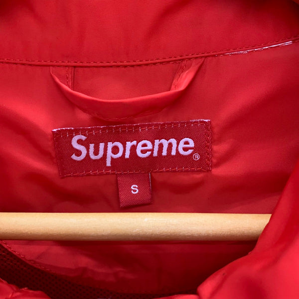 シュプリーム SUPREME Zip Logo Pullover Windbreaker ジャケット レッド Sサイズ 201MT-3417