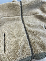 パタゴニア PATAGONIA 00s 00's 04年製 Retro Rhythm Hoody レトロ リズムフーディー フリースジャケット ナチュラル カーキ ベージュ USA製 20930F4 ジャケット ベージュ Mサイズ 101MT-5022