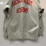 【曜日割引対象外】 チャンピオン Champion 90's USA製 前期 REVERSE WEAVE SACRED HEART UNIVERSITY スウェット グレー XXLサイズ 201MT-2991 VB