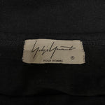 ヨウジヤマモト プールオム Yohji Yamamoto POUR HOMME ロングカットソー ブラック×ホワイト HK-T66-094 ロンT 3サイズ 201MT-3943