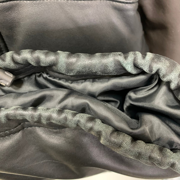 アナログ Analog 00s レザーダウン ジャケット ブラウン Mサイズ 201MT-4864