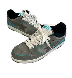 ア ベイシング エイプ A BATHING APE BAPE SK8 STA ベイプスター 1170191011 メンズ靴 スニーカー グレー 28cm 101sh-2344