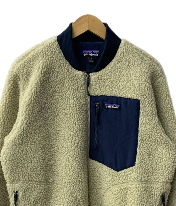 パタゴニア PATAGONIA 19AW Men's Retro-X Bomber Jacket メンズレトロXボマージャケット 22830FA19 ベージュ Mサイズ 201MT-2715