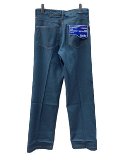 ダイリク DAIRIKU 24AW Flasher Pressed Pants フラッシャー プレスド パンツ ジップフライ パッチ レギュラー ズボン 青 ロゴ 21AW P-4 スラックス ブルー サイズ 29 104MB-158