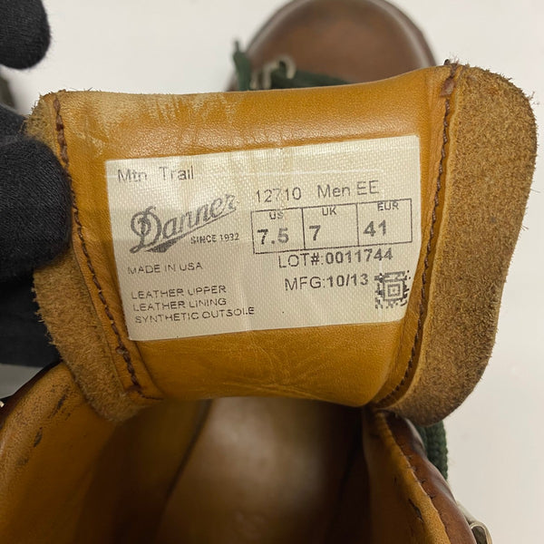 ダナー Danner マウンテン トレイルブーツ USA製 11744 メンズ靴 ブーツ その他 ブラウン 25.5cmサイズ 201-shoes1539