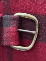 【曜日割引対象外】 ヴィンテージ vintage 80's 80s 80年代 レイクランド Lakeland 襟ボア  ピーコート コート レッド 42サイズ 201MT-3175 VB