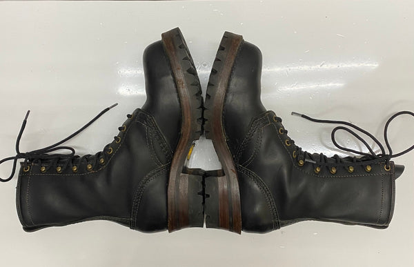 【曜日割引対象外】 ウエスコ Wesco Jobmaster 11年製 メンズ靴 ブーツ ワーク ブラック 25.5cmサイズ 201-shoes1213 VB