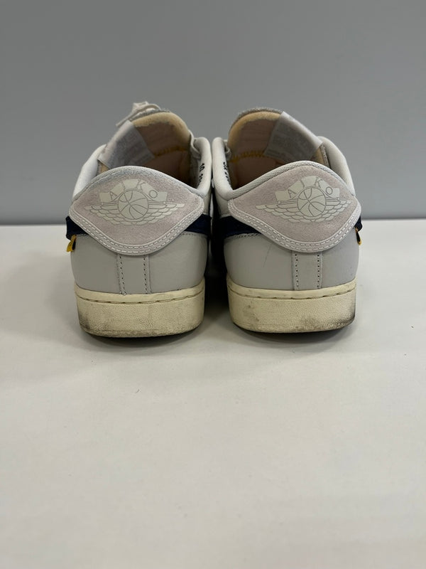 ジョーダン JORDAN ×UNION Nike Air Jordan 1 Low KO Sail Leather ユニオン イキ エアジョーダン1 ロー セイル レザー DZ4864-100 メンズ靴 スニーカー ホワイト 28cm 101sh-2382