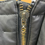 アナログ Analog 00s レザーダウン ジャケット ブラウン Mサイズ 201MT-4864