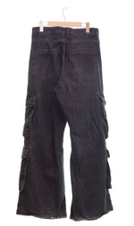 ディーゼル DIESEL D-SIRE-CARGO-S ワイドカーゴデニム A11871 デニム ブラック 25 103MB-582