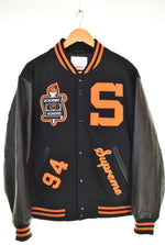 シュプリーム SUPREME Team Varsity Jacket チーム バーシティ ジャケット スタジャン スタジアム ジャンパー ジャケット ブラック Mサイズ 103MT-3333