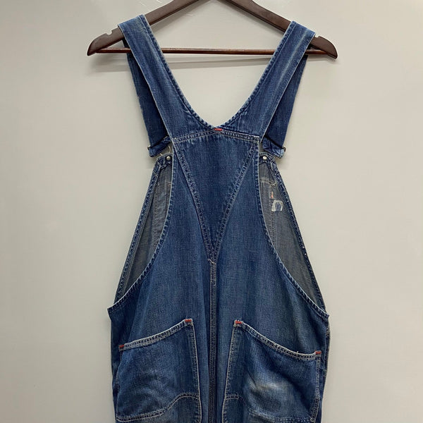 【曜日割引対象外】 ヴィンテージ vintage 50's~ BLUE BELL ローバック つなぎ・オーバーオール ブルー 201MB-1095 VB