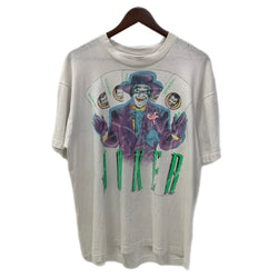 【曜日割引対象外】 ヴィンテージ vintage 80s 80's DC Comic JOKER ジョーカー FRUIT OF THE LOOM フルーツオブザルーム Tシャツ ホワイト XLサイズ 201MT-3600 VB