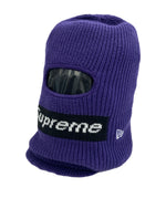 シュプリーム SUPREME NEW ERA BOX LOGO BALACLAVA ニューエラ ボックスロゴ バラクラバ ニット帽 目出し帽 帽子 メンズ帽子 ニット帽 パープル 101hat-109