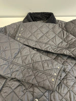バーブァー Barbour TRANSPORT QUILTED JACKET トランスポート キルティング ブルゾン 黒 242MQU1796 38 ジャケット ブラック 101MT-5324