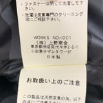 アヴィレックス AVIREX レザー シングルライダース 6141057 ジャケット ブラック Mサイズ 201MT-4689