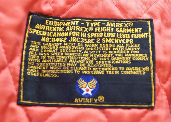 アビレックス AVIREX 90's 90年代 レザー スタジャン ラグラン スタジアムジャンパー ジャケット レッド Sサイズ 103MT-3102