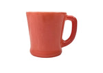 ファイアーキング Fire-King 50s 60s Rose-Ite Mug ローザイト マグ Dハンドル USA製 耐熱 マグカップ 赤 その他 無地 ピンク 104Z-18