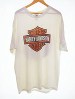 ハーレー ダビッドソン Harley Davidson  00's COLORADO SPRINGS EAGLE PRINT Tee コロラド イーグル Made in USA Hanes BEEFY-T XL Tシャツ ホワイト 103MT-2887