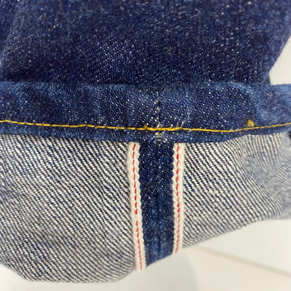 児島ジーンズ KOJIMA GENES 赤耳 デニム ネイビー 34サイズ 201MB-1130