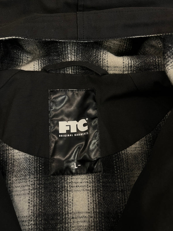 エフティーシー FTC フーディ 黒 ジャケット ブラック Lサイズ 101MT-5392