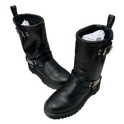 ドクターマーチン Dr.Martens ANISTON HI リガーブーツ 32199001 メンズ靴 ブーツ エンジニア ブラック UK7サイズ 201-shoes1481