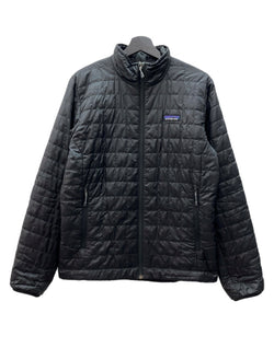 パタゴニア Patagonia 20SS NANO PUFF JACKET ナノ パフ ジャケット ジップアップ キルティング PRIMALOFT アウトドア アウター 黒 84212SP20 ジャケット ロゴ ブラック Sサイズ 104MT-2200