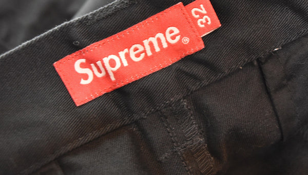 シュプリーム SUPREME 21SS WORK SHORT ワーク ショーツ  ハーフパンツ ブラック 32 103MB-608