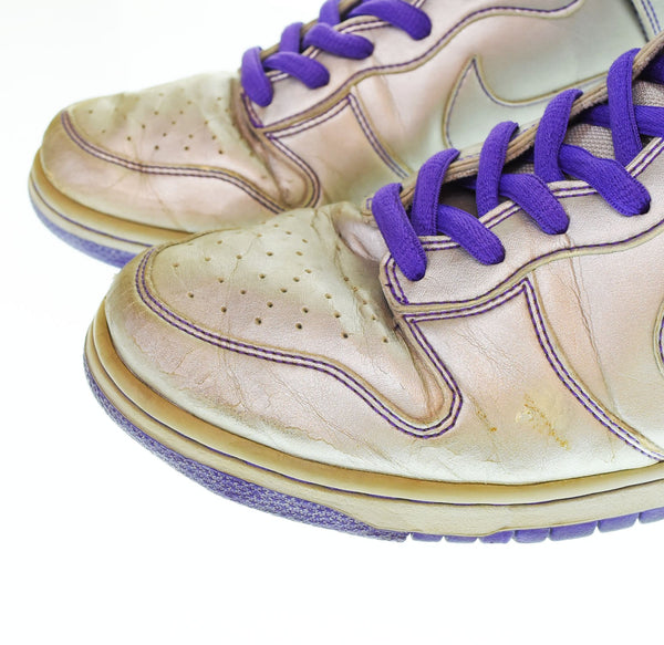 ナイキ NIKE 【鑑賞用】✕ DINOSAUR JR ダイナソー ジュニア DUNK HIGH PREMIUM SB ダンク ハイ プレミアム BAND バンド コラボ 313171-003 メンズ靴 スニーカー シルバー 30cm 103S-1123