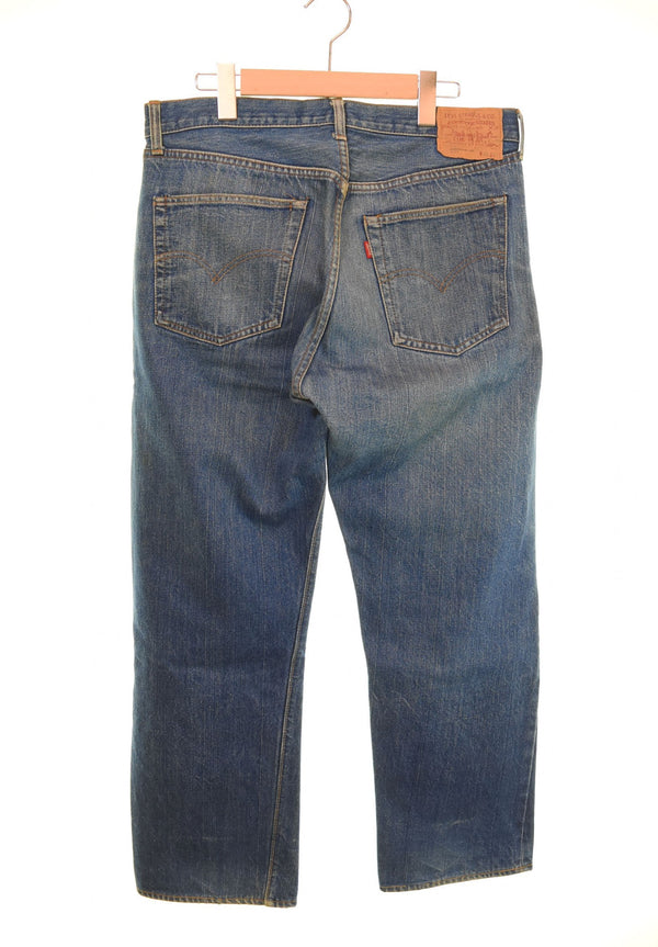 リーバイス Levi's 70's 501 66 Single 66前期 74年製 ボタン裏 6 VINTAGE ヴィンテージ スモールe デニム ブルー W36L30 103MB-574