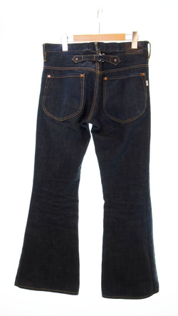 シュガーヒル SUGARHILL CLASSIC DENIM BELL BOTTOM ブーツカット デニムパンツ 青 CLASS07 デニム ブルー 32 103MB-181